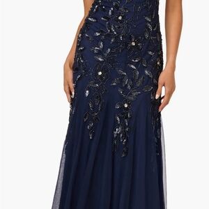 Adrianna Papell Brown Evening Gown